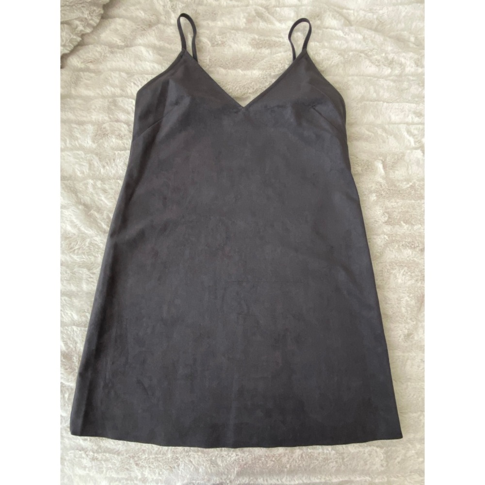 Wilfred Free Suede-like Grey Dress. Size XS